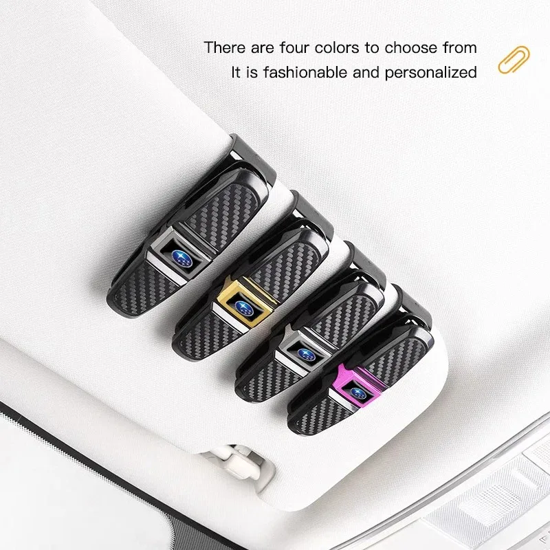 Subaru Car Sun Visor Glasses Clip Sunglasses Storage Holder for Impreza STI Legacy Outback WRX BRZ Forester XV Crosstrek Exiga
Subaru Car Sun Visor Glasses Clip Sunglasses Storage Holder for Impreza STI Legacy Outback WRX BRZ Forester XV Crosstrek Exiga
