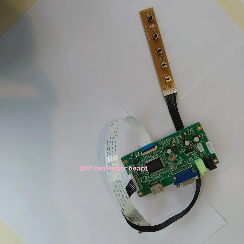 HDMI-compatible LCD LED VGA EDP Controller board display For LP140WF6-SPB1 LP140WF6-SPB2 14" 1920X1080 screen display DIY
HDMI-compatible LCD LED VGA EDP Controller board display For LP140WF6-SPB1 LP140WF6-SPB2 14" 1920X1080 screen display DIY