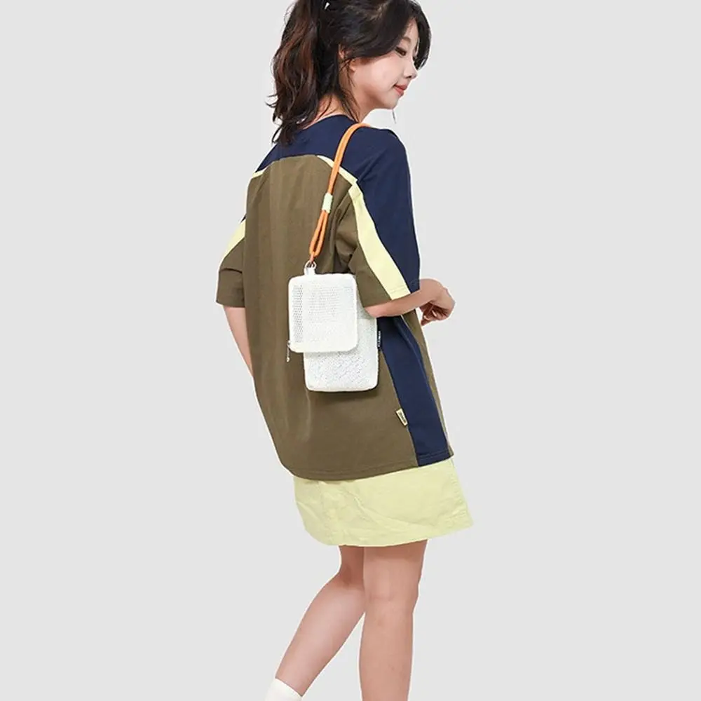 Fashionable Korean Style Nylon Mesh Bag Double-layer Solid Color Mobile Phone Bag Wallet Bags Purse Nylon Crossbody Bag Outdoor
Fashionable Korean Style Nylon Mesh Bag Double-layer Solid Color Mobile Phone Bag Wallet Bags Purse Nylon Crossbody Bag Outdoor