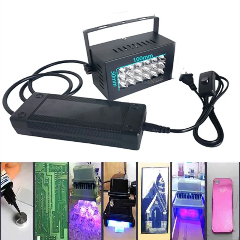 UV Curing Lamp LED Ultraviolet Lamp Shadowless Glue Resin Ink Printing Photosensitive Glue Liquid Crystal Shadowless Lamp
UV Curing Lamp LED Ultraviolet Lamp Shadowless Glue Resin Ink Printing Photosensitive Glue Liquid Crystal Shadowless Lamp