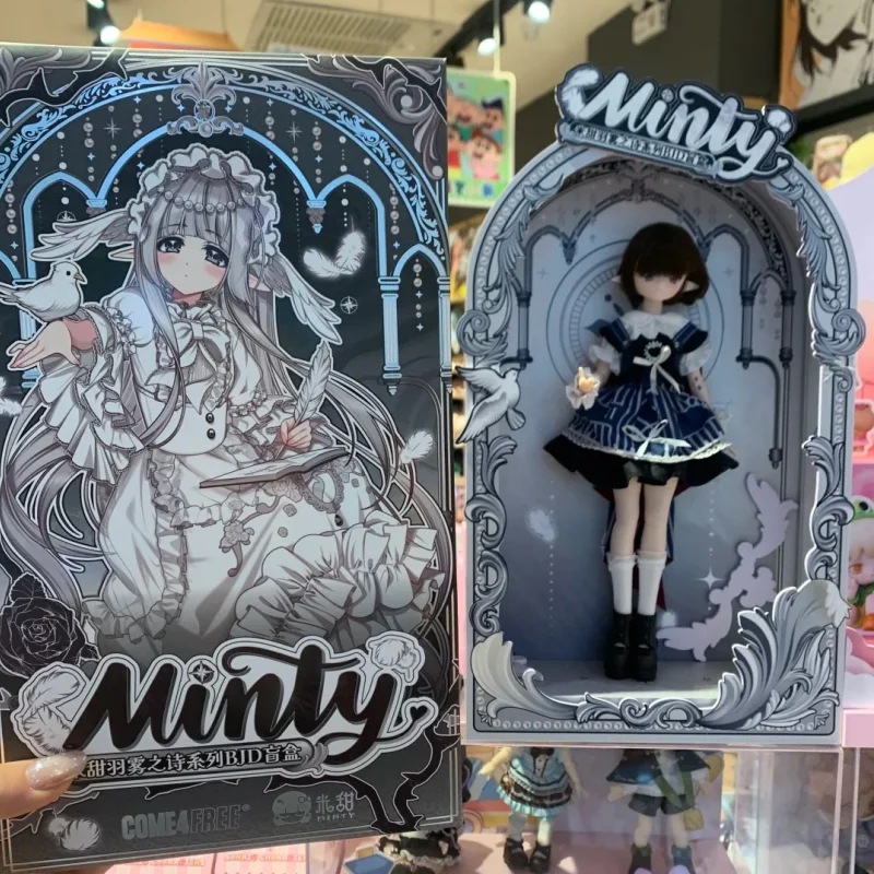 New COME4FREE One Sixth BJD Doll Minty Feather Mist Poetry Series White Winged Anime Figure Toy Desktop Ornaments Birthday Gifts
New COME4FREE One Sixth BJD Doll Minty Feather Mist Poetry Series White Winged Anime Figure Toy Desktop Ornaments Birthday Gifts
