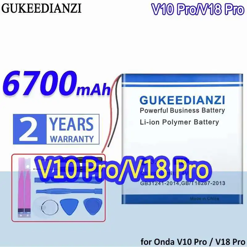 6700Mah Long-Lasting Performance Fast Charging Laptop Battery For Onda V10 V18 Pro V10pro V18pro
6700Mah Long-Lasting Performance Fast Charging Laptop Battery For Onda V10 V18 Pro V10pro V18pro