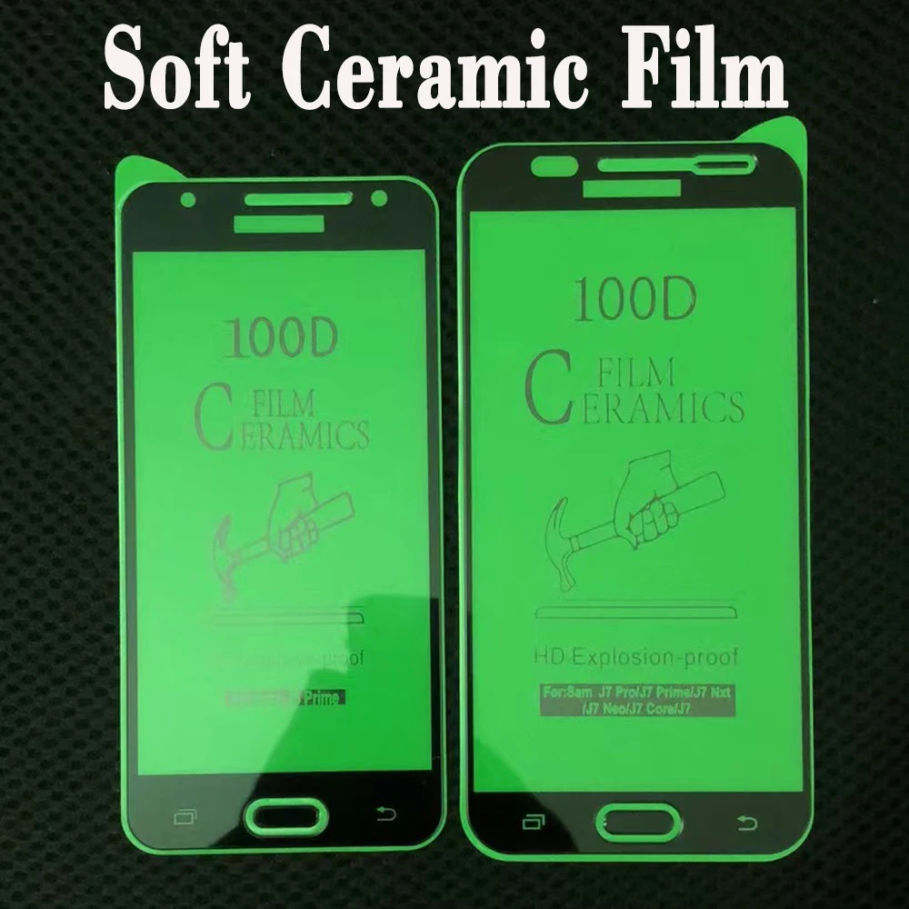 100Pcs 100D Soft Ceramic Film For Samsung Galaxy J5 Prime J7 Pro J7 Neo J7 Nxt J7 Core J7 Prime Screen Protector Tempered Glass
100Pcs 100D Soft Ceramic Film For Samsung Galaxy J5 Prime J7 Pro J7 Neo J7 Nxt J7 Core J7 Prime Screen Protector Tempered Glass