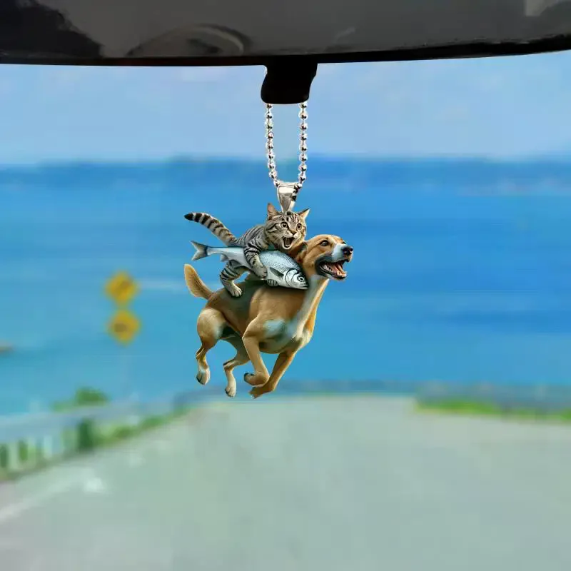 1Pcs Realistic Animal Cat-Shaped Rearview Mirror Hanging Decor Fun Car Pendant Hanging Ornament Car Interior Accessories
1Pcs Realistic Animal Cat-Shaped Rearview Mirror Hanging Decor Fun Car Pendant Hanging Ornament Car Interior Accessories