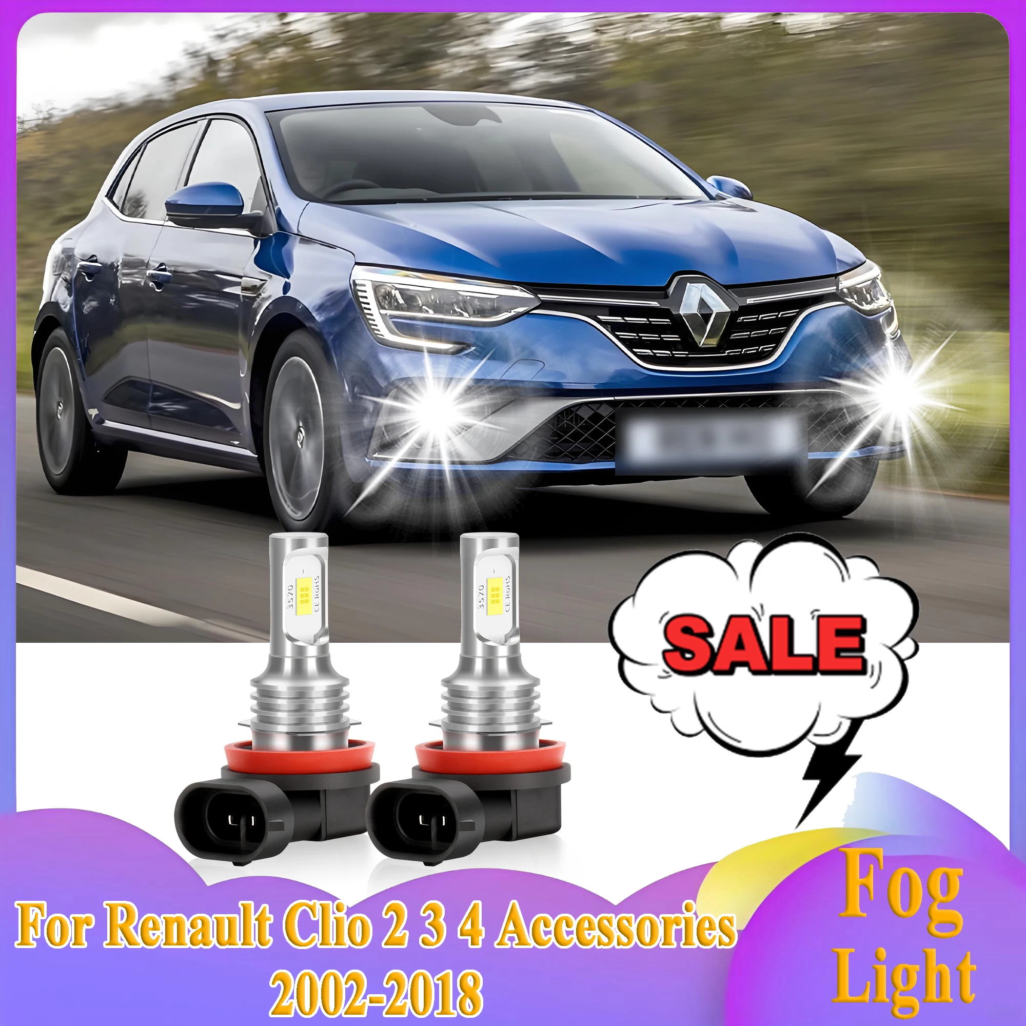 2 шт. H11 светодиодные противотуманные фары 6000K CSP чипы супер яркие для Renault Clio 2 3 4 аксессуары 2002-2018 2009 2010 2011 2012 2013 2014
2 шт. H11 светодиодные противотуманные фары 6000K CSP чипы супер яркие для Renault Clio 2 3 4 аксессуары 2002-2018 2009 2010 2011 2012 2013 2014