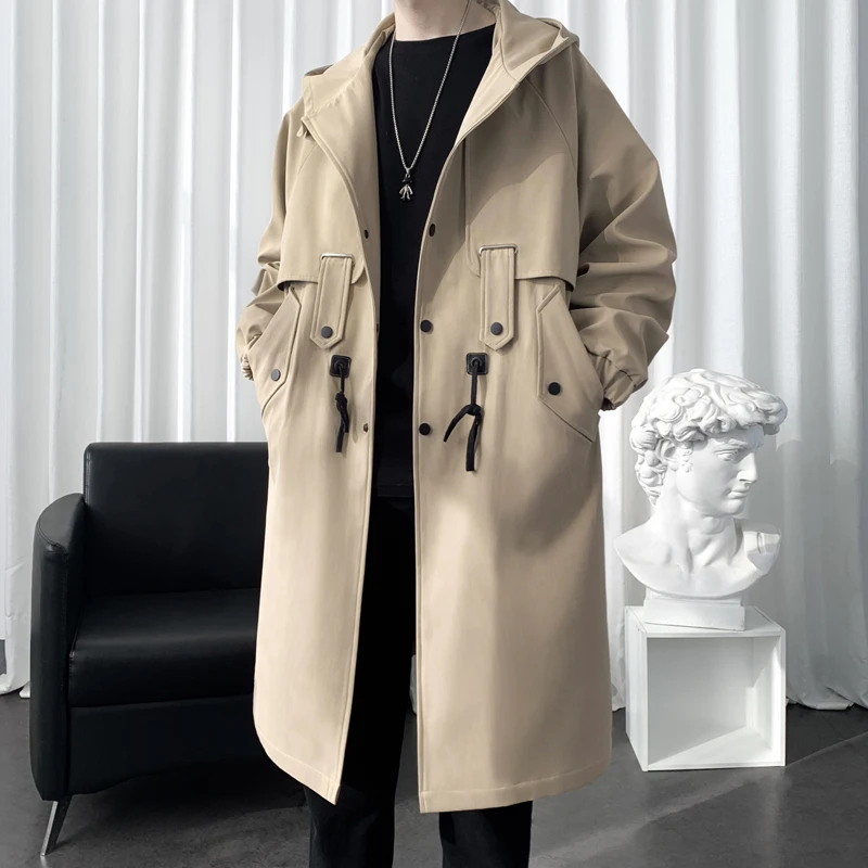 Oversize Loose Khaki Mens Large Hooded Jackets Black Long Winter Overcoat Spring Gentleman Parker Steampunk Style Clothing Punk
Oversize Loose Khaki Mens Large Hooded Jackets Black Long Winter Overcoat Spring Gentleman Parker Steampunk Style Clothing Punk
