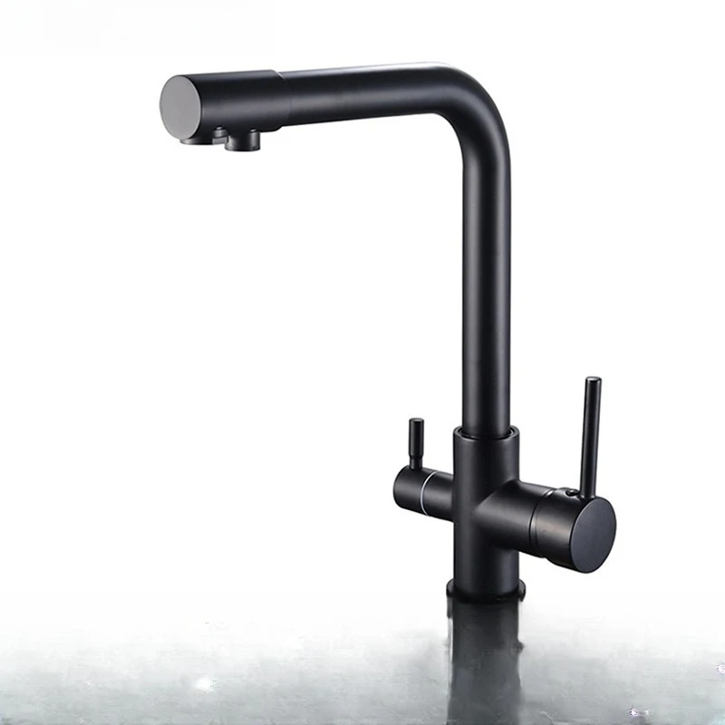 French retro brass three-in-one water purification faucet kitchen sink vegetable basin hot and cold pure water faucet
French retro brass three-in-one water purification faucet kitchen sink vegetable basin hot and cold pure water faucet