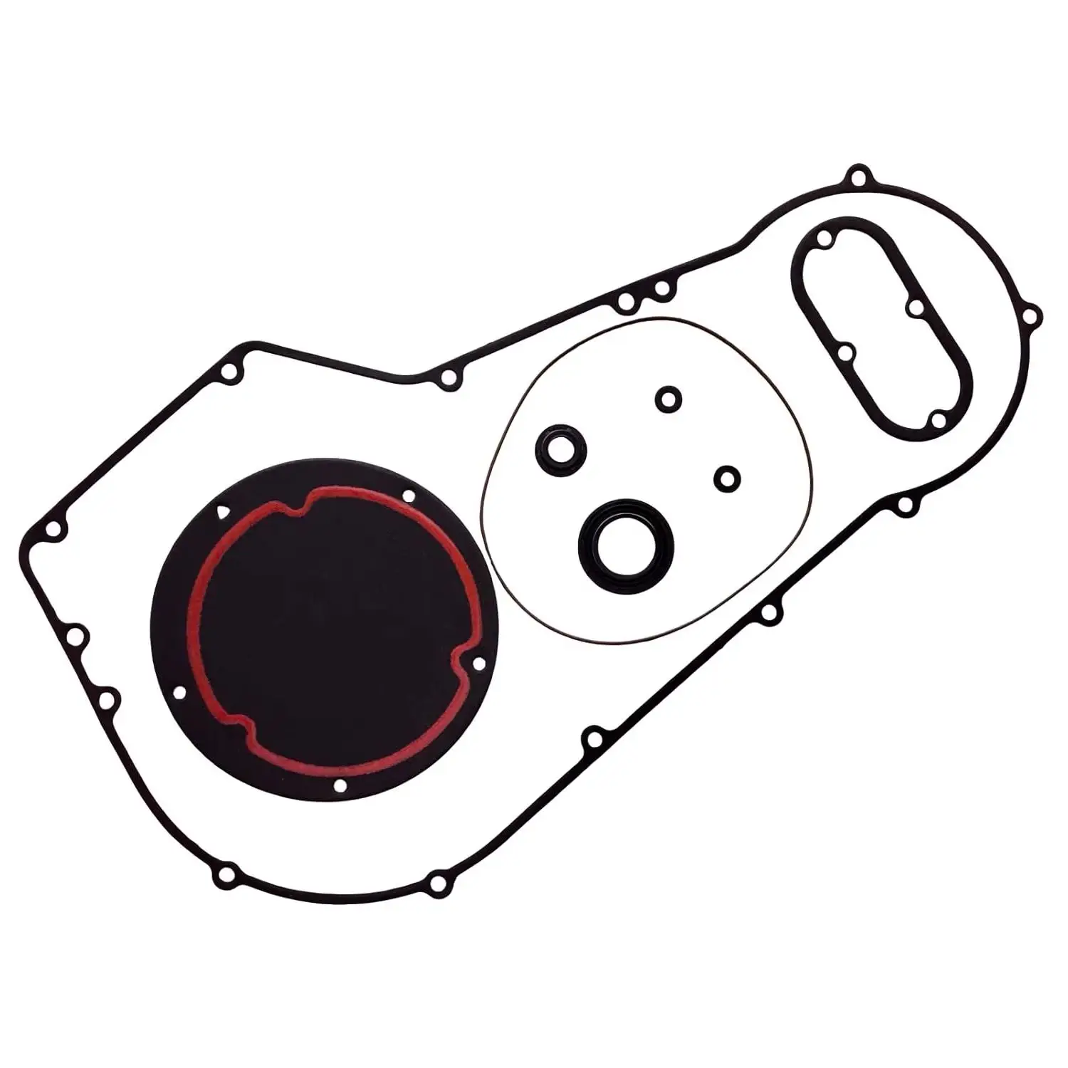 Clutch Primary Cover Gasket Compatible with Harley series Davidson Electra Glide FLHT Touring Road King Electra Glide Dyna 2007-
Clutch Primary Cover Gasket Compatible with Harley series Davidson Electra Glide FLHT Touring Road King Electra Glide Dyna 2007-