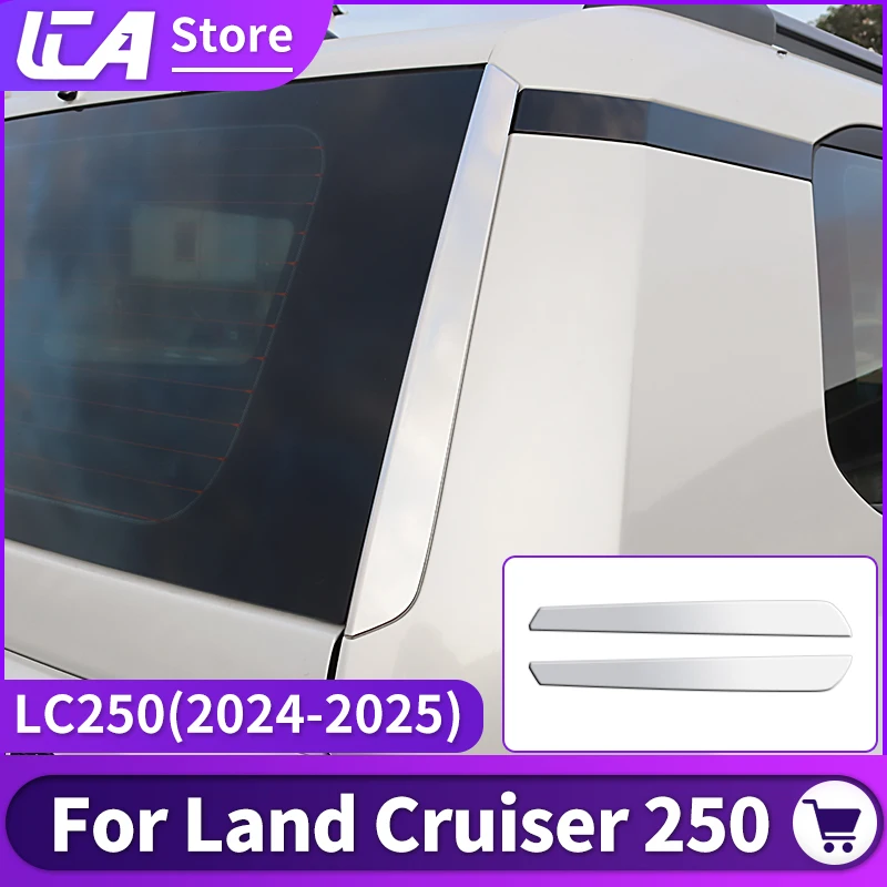 For Toyota Land Cruiser 250 Prado Lc250 2024 2025 1958 First Edition FJ250 Back Car Window Chrome Decoration Sequins Accessories
For Toyota Land Cruiser 250 Prado Lc250 2024 2025 1958 First Edition FJ250 Back Car Window Chrome Decoration Sequins Accessories