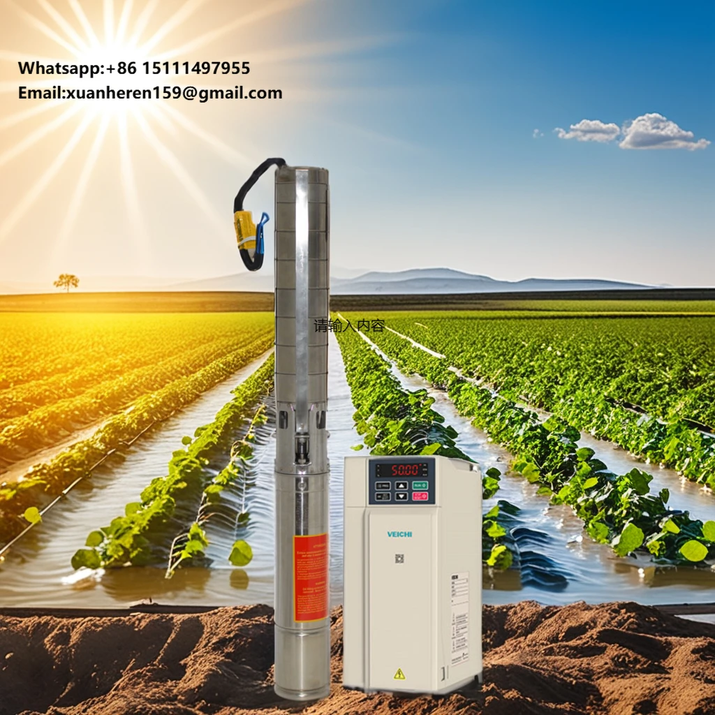 Горячий продавать в Саудовской Аравии Ираке погружной солнечный водяной насос для орошения сельскохозяйственных угодий скважин солнечный насос
Горячий продавать в Саудовской Аравии Ираке погружной солнечный водяной насос для орошения сельскохозяйственных угодий скважин солнечный насос