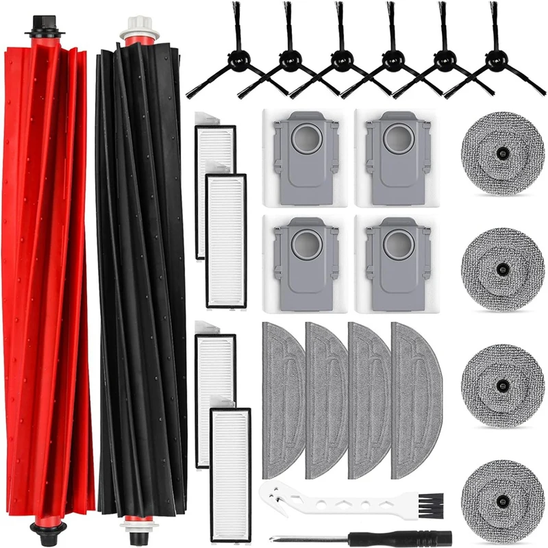 ABWM-Accessories For Roborock S8 Maxv Ultra Robot Vacuum Spare Parts Main Side Brushes Mop Cloths HEPA Filters Dust Bags
ABWM-Accessories For Roborock S8 Maxv Ultra Robot Vacuum Spare Parts Main Side Brushes Mop Cloths HEPA Filters Dust Bags