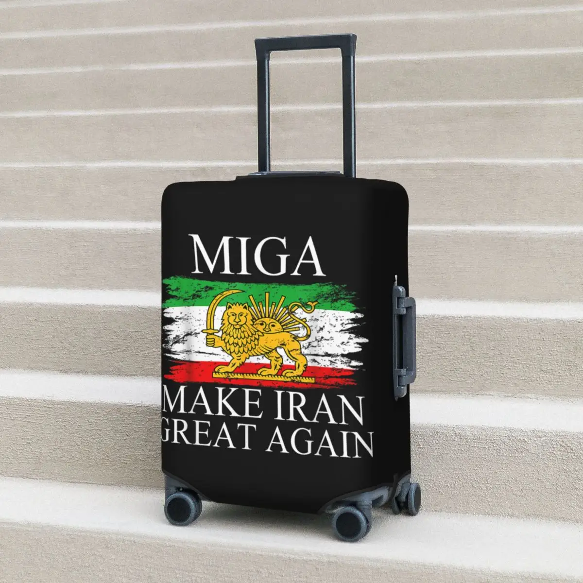 Make Iran Great Again Emblem Of Iran MIGA Gift T Suitcase Cover Travel Holiday Practical Luggage Accesories Protection
Make Iran Great Again Emblem Of Iran MIGA Gift T Suitcase Cover Travel Holiday Practical Luggage Accesories Protection