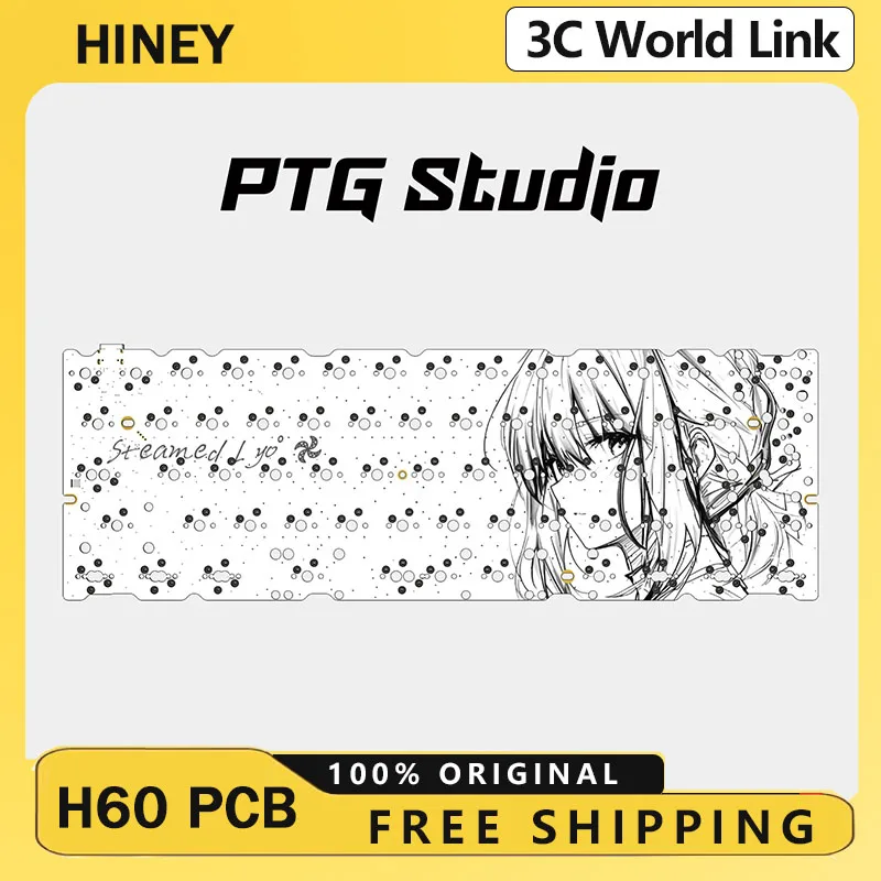 Hiney H60 Keyboard PCB Hot Swap Keyboard Positioning Plate Custom for Rule60/ORING/GH60/TOFU60 Mechanical Keyboard Accessories
Hiney H60 Keyboard PCB Hot Swap Keyboard Positioning Plate Custom for Rule60/ORING/GH60/TOFU60 Mechanical Keyboard Accessories