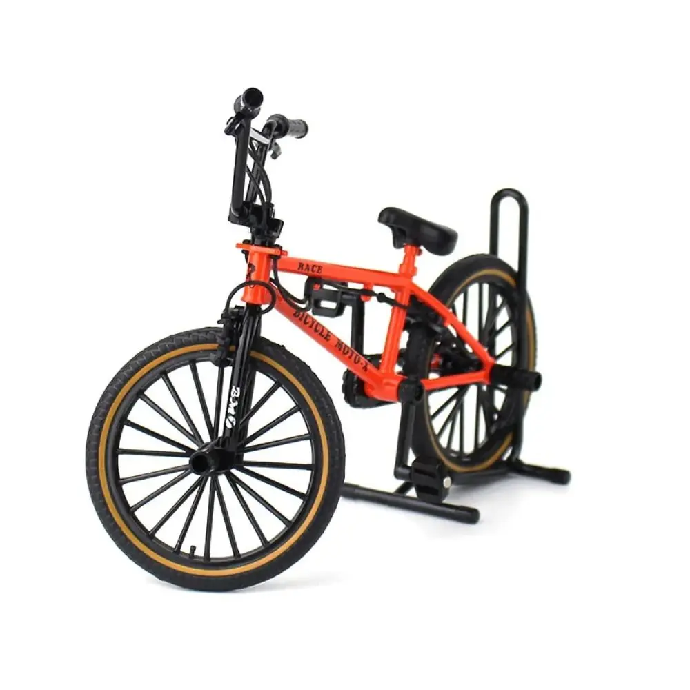 Birthday Gift Parking Rack Bicycle Model Stunt Bike Alloy Metal Finger Mini Bike 1:8 Scale Diecast Simulation Bike Home Decor
Birthday Gift Parking Rack Bicycle Model Stunt Bike Alloy Metal Finger Mini Bike 1:8 Scale Diecast Simulation Bike Home Decor