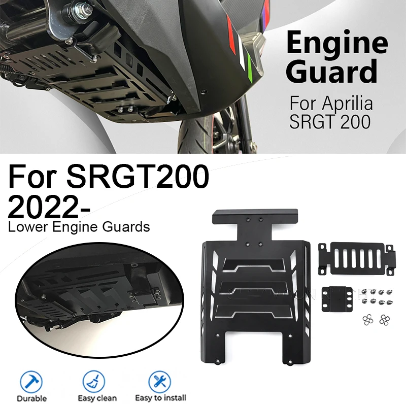 New For Aprilia SRGT200 SRGT 200 Belly Pan Protector SR GT200 SR GT 200 2022 2023 Lower Engine Chassis Guard Skid Plate Cover
New For Aprilia SRGT200 SRGT 200 Belly Pan Protector SR GT200 SR GT 200 2022 2023 Lower Engine Chassis Guard Skid Plate Cover