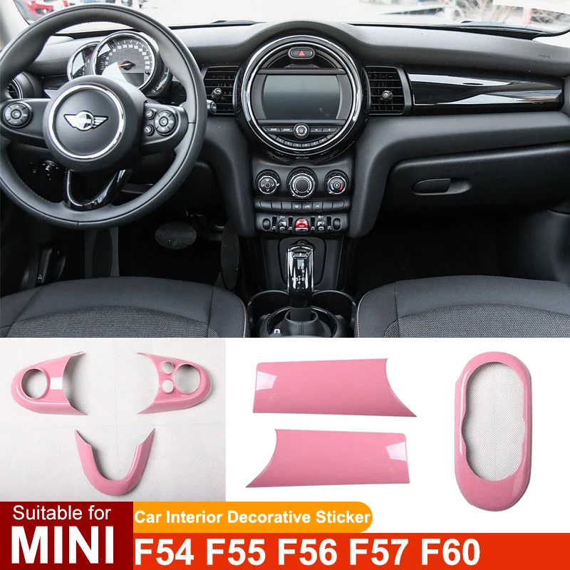 For MINI ONE Cooper S JCW F54 F55 F56 F57 F60 Car Door Handle Steering Wheel Panel Decorative Sticker Modification Accessories
For MINI ONE Cooper S JCW F54 F55 F56 F57 F60 Car Door Handle Steering Wheel Panel Decorative Sticker Modification Accessories