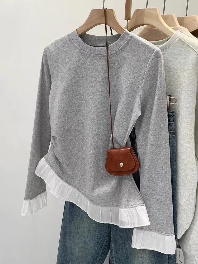 Casual Sle Long Sve round Ne T-irt Men Women Spring Autumn Design Slim Fit Base Layer Top Asymmetrical Creative Pattern
Casual Sle Long Sve round Ne T-irt Men Women Spring Autumn Design Slim Fit Base Layer Top Asymmetrical Creative Pattern