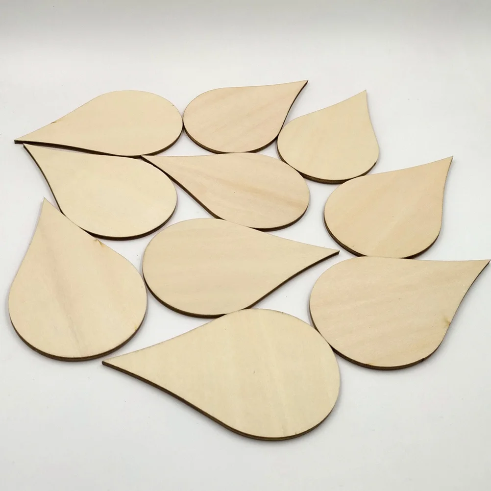 10Pcs 100mm Wood Pieces Water Drop Shape -Friendly DIY Craft Board Handmade Chips for Scrapbooking Decor
10Pcs 100mm Wood Pieces Water Drop Shape -Friendly DIY Craft Board Handmade Chips for Scrapbooking Decor