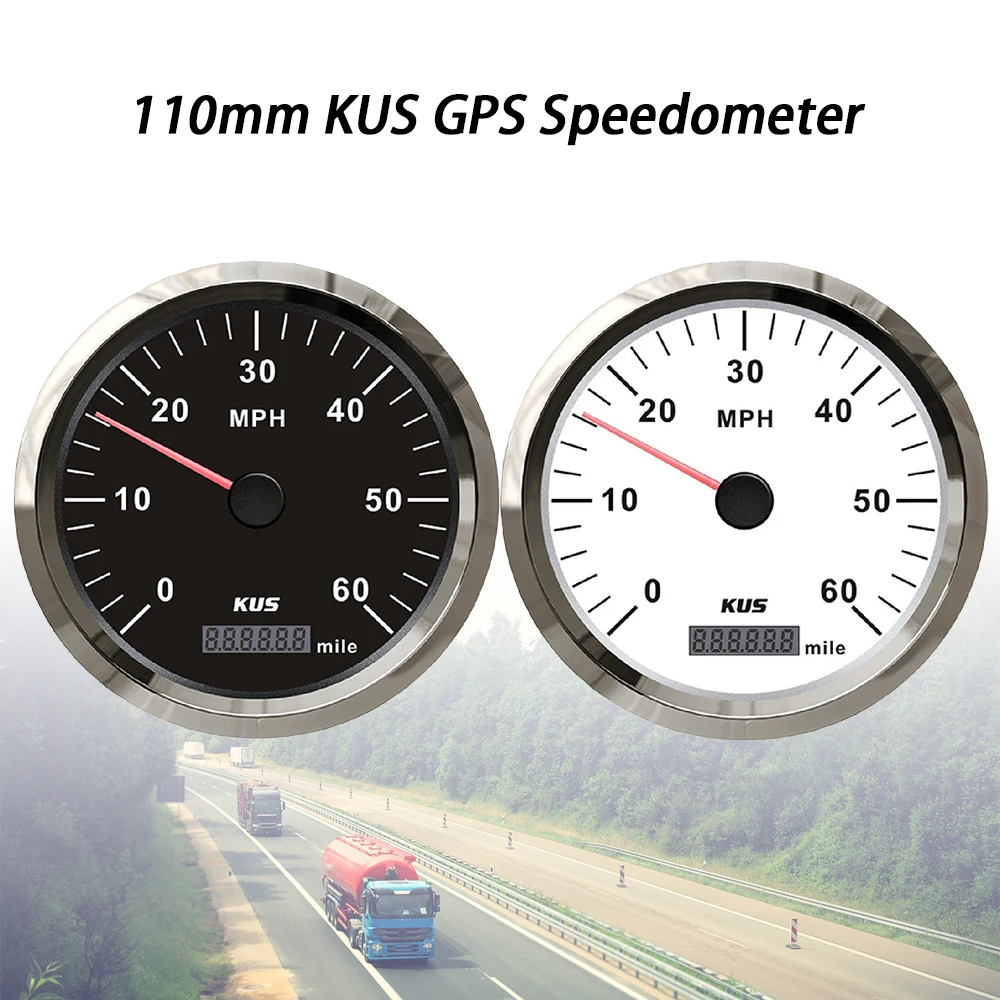 KUS водонепроницаемый GPS-спидометр 60MPH датчик скорости 110 мм для лодок, грузовиков, автомобилей, яхт с подсветкой 9-32 В
KUS водонепроницаемый GPS-спидометр 60MPH датчик скорости 110 мм для лодок, грузовиков, автомобилей, яхт с подсветкой 9-32 В