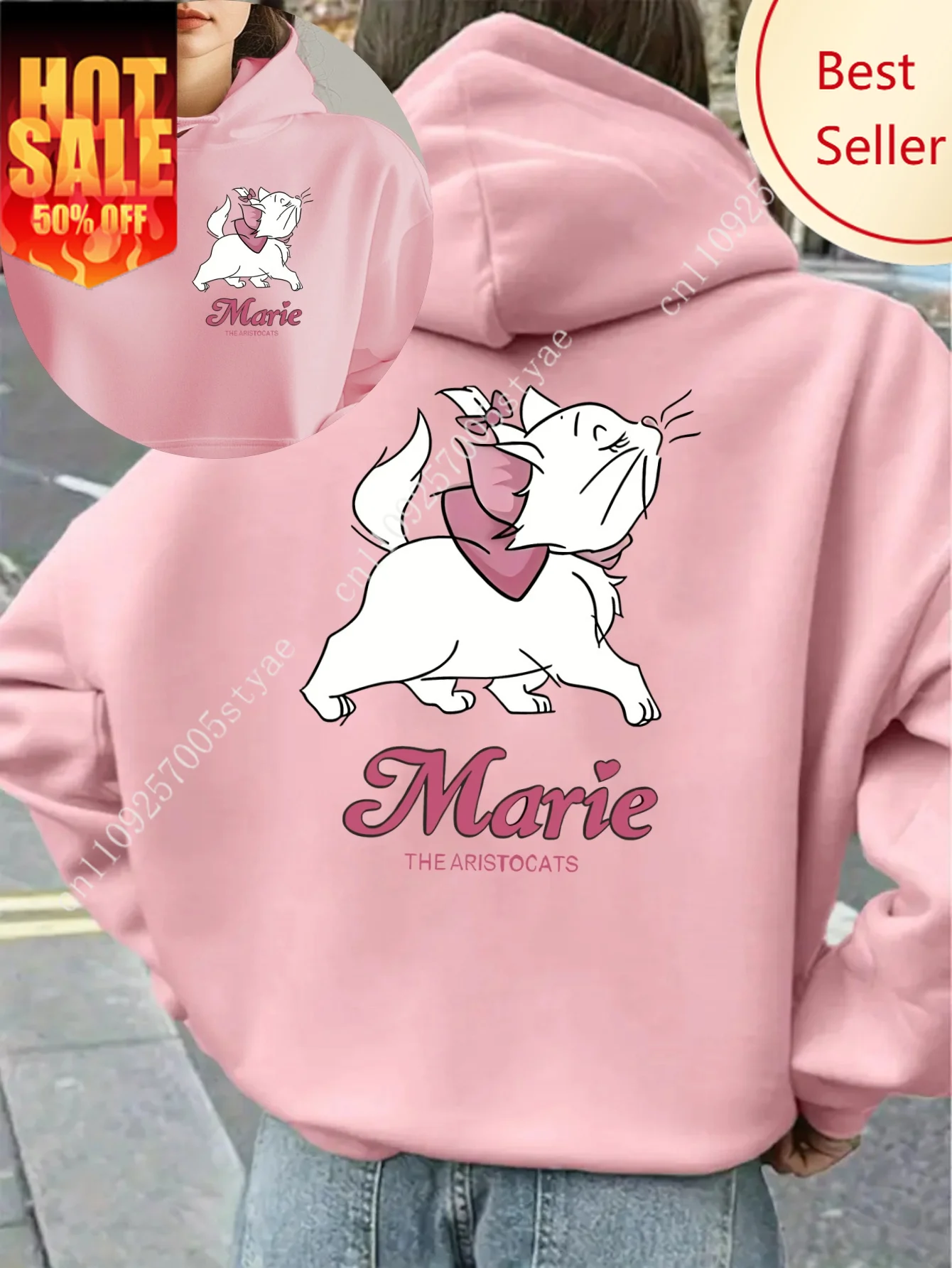 Женские флисовые толстовки с капюшоном Disney Marie From The Aristocats, хлопковая толстовка с капюшоном, пуловер, осень-зима, свободная пара больших размеров
Женские флисовые толстовки с капюшоном Disney Marie From The Aristocats, хлопковая толстовка с капюшоном, пуловер, осень-зима, свободная пара больших размеров