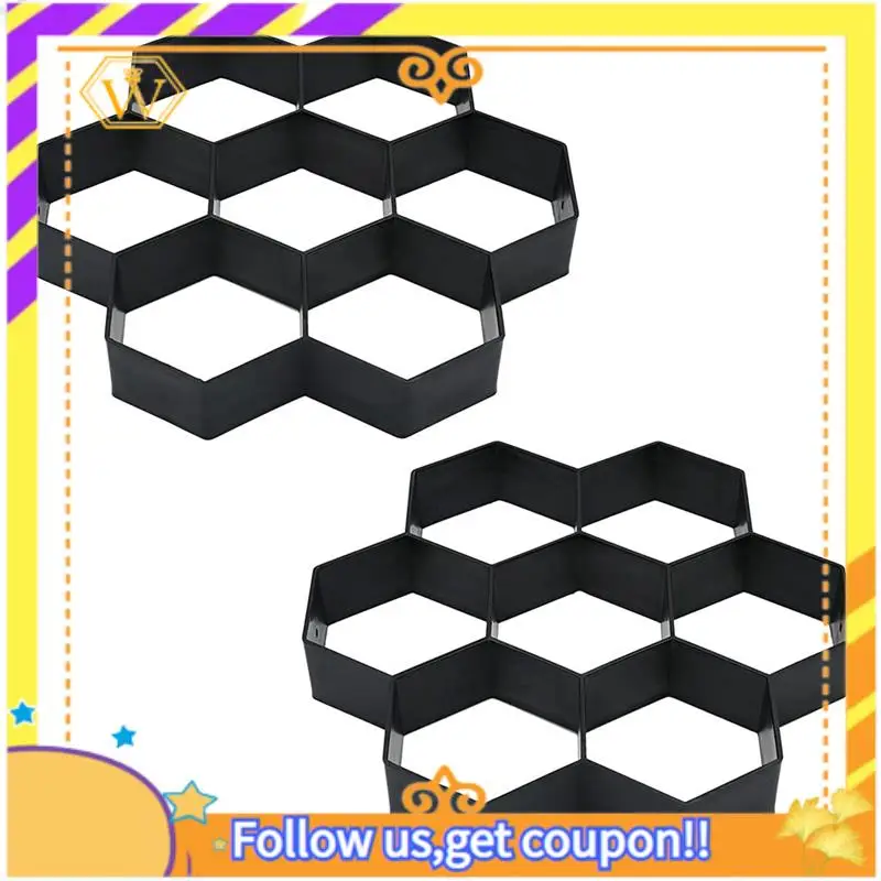 2 Pack Concrete Cement Pavement Mold Reusable Walk Path Maker For DIY Garden Concrete Path
2 Pack Concrete Cement Pavement Mold Reusable Walk Path Maker For DIY Garden Concrete Path