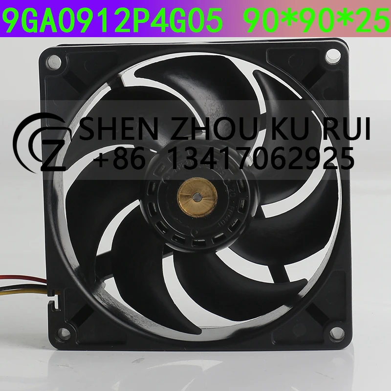 Sanyo 9GA0912P4G05 12V 0.28A 9cm/centimeter 9025 four-wire silent PWM temperature-controlled cooling fan
Sanyo 9GA0912P4G05 12V 0.28A 9cm/centimeter 9025 four-wire silent PWM temperature-controlled cooling fan