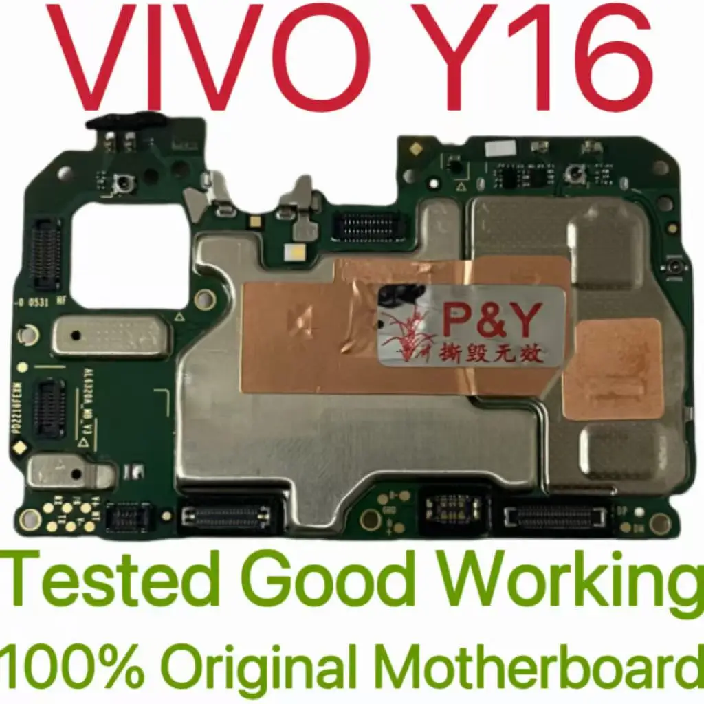 Global Version Original Unlocked Motherboard for VlVO Y16 Good Work Fully Tested Circuit Plate Main Logic Board for VlVO Y16
Global Version Original Unlocked Motherboard for VlVO Y16 Good Work Fully Tested Circuit Plate Main Logic Board for VlVO Y16