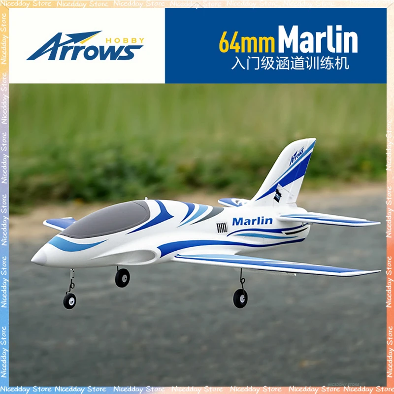ARROWS 64 мм самолет Marlin с неподвижным крылом для начинающих, ударопрочная электрическая модель самолета начального уровня, самолет с дистанционным управлением
ARROWS 64 мм самолет Marlin с неподвижным крылом для начинающих, ударопрочная электрическая модель самолета начального уровня, самолет с дистанционным управлением