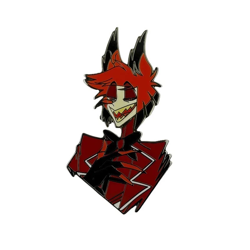 Hazbin Hotel Alastor Anime Devil Metal Brooch Animation Peripheral Creative Personality Badge Accessories Y2k Fashion Toys Anime
Hazbin Hotel Alastor Anime Devil Metal Brooch Animation Peripheral Creative Personality Badge Accessories Y2k Fashion Toys Anime