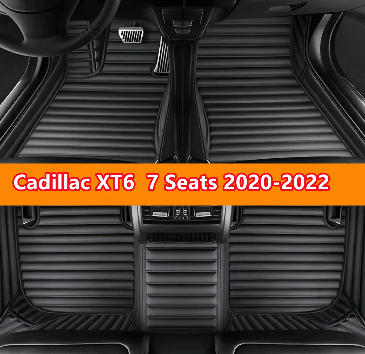 Car Floor Mats for Cadillac XT6 7 Seats 2020-2022 Leather Floor Mats for Cars Mats Carpets Interior Accessories
Car Floor Mats for Cadillac XT6 7 Seats 2020-2022 Leather Floor Mats for Cars Mats Carpets Interior Accessories
