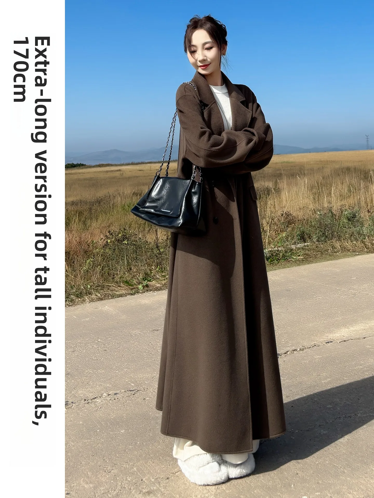 Двустороннее шерстяное пальто Camere, женское шерстяное пальто Sle, новинка 2025, длина, высокая талия, размер, корейская версия, элемент для поездок на работу
Двустороннее шерстяное пальто Camere, женское шерстяное пальто Sle, новинка 2025, длина, высокая талия, размер, корейская версия, элемент для поездок на работу