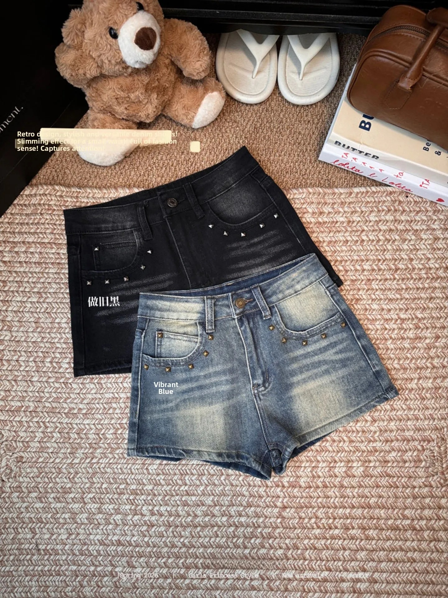 High Waist Distressed Denim Shorts for Women Summer Vintage Ripped Elasticity High Waist Short Pants Commute Style Jeans Shorts
High Waist Distressed Denim Shorts for Women Summer Vintage Ripped Elasticity High Waist Short Pants Commute Style Jeans Shorts