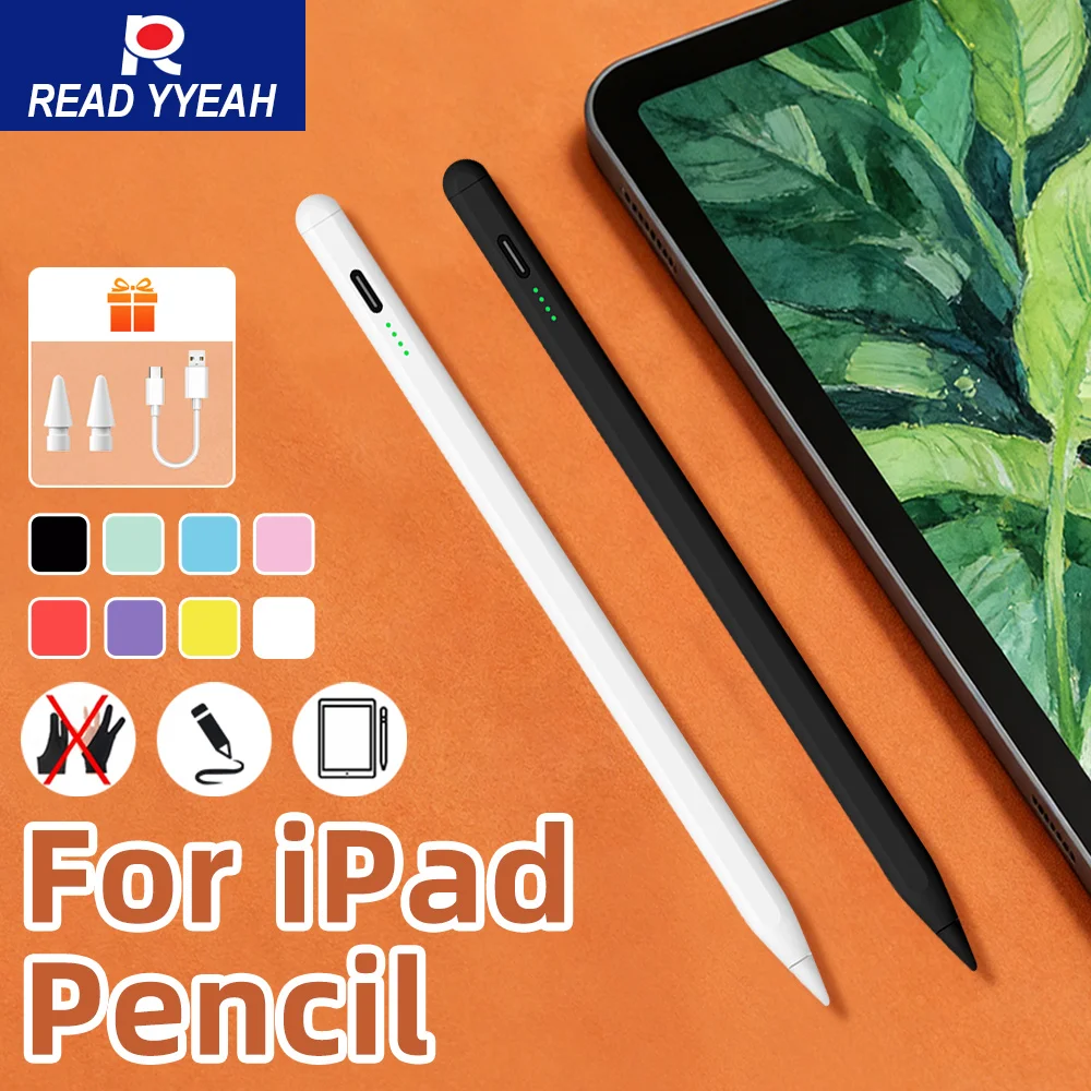Стилус для Apple Pencil iPad Pro 11/12, iPad Air, iPad Mini 7/8/9/10/11, сенсорная ручка для планшета, для рисования на экране, с функцией защиты от случайных касаний ладонью
Стилус для Apple Pencil iPad Pro 11/12, iPad Air, iPad Mini 7/8/9/10/11, сенсорная ручка для планшета, для рисования на экране, с функцией защиты от случайных касаний ладонью