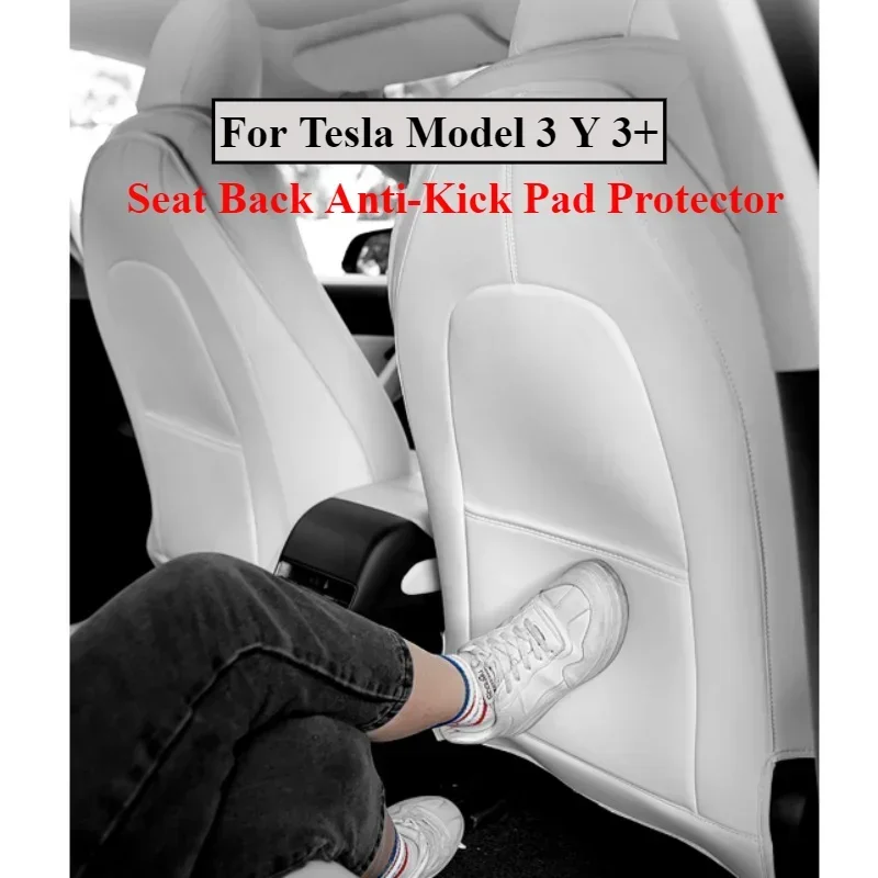 For Tesla Model 3/Y/3+ Seat Back Car Anti-kick Pad Protector Child Anti-dirty Leather Full Surrounded Seatback Interior Covers
For Tesla Model 3/Y/3+ Seat Back Car Anti-kick Pad Protector Child Anti-dirty Leather Full Surrounded Seatback Interior Covers