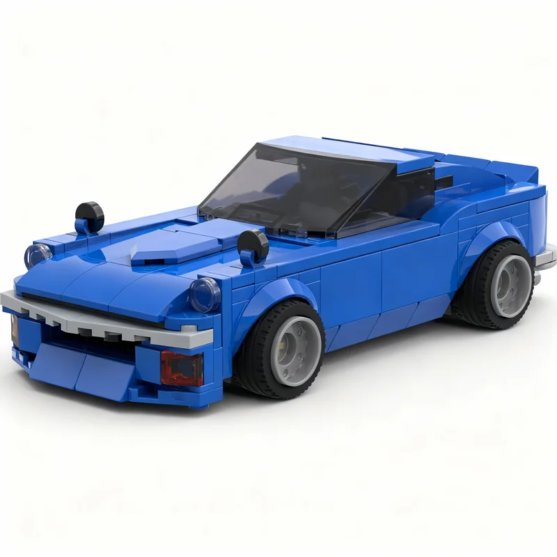 267PCS MOC City Champions Super Car Datsun 240 Z Devil 8 Stud Wide Model Technology DIY Creative Building Blocks Display Gift
267PCS MOC City Champions Super Car Datsun 240 Z Devil 8 Stud Wide Model Technology DIY Creative Building Blocks Display Gift