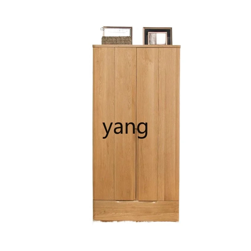 Lmm all solid wood modern simple two-door wardrobe with drawers locker small apartment
Lmm all solid wood modern simple two-door wardrobe with drawers locker small apartment