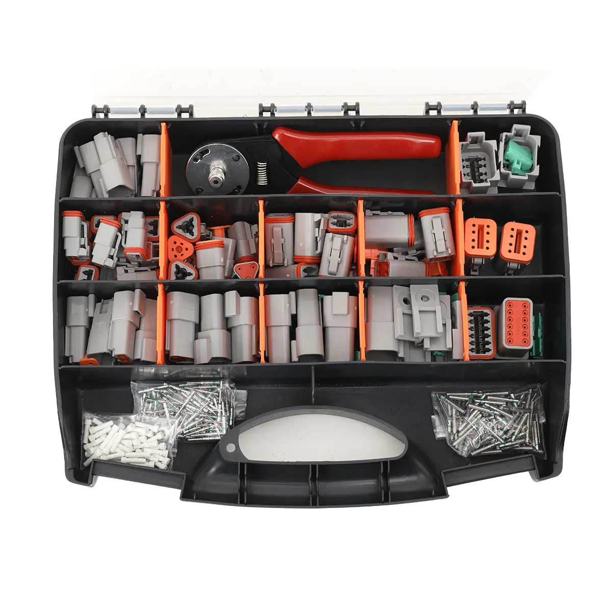 438 Pcs DTM Waterproof Connector Kit Repair Tool Box DTM06-2S DTM04-2P DTM06-3S DTM04-3P DTM06-4S DTM04-4P DTM06-12S DTM04-12P
438 Pcs DTM Waterproof Connector Kit Repair Tool Box DTM06-2S DTM04-2P DTM06-3S DTM04-3P DTM06-4S DTM04-4P DTM06-12S DTM04-12P