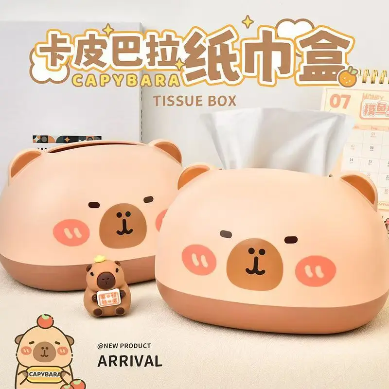 2025 Napkin Holder Household Living Room Dining Room Creative Cartoon Capybara Storage Box Simple Storage Tissue Box
2025 Napkin Holder Household Living Room Dining Room Creative Cartoon Capybara Storage Box Simple Storage Tissue Box