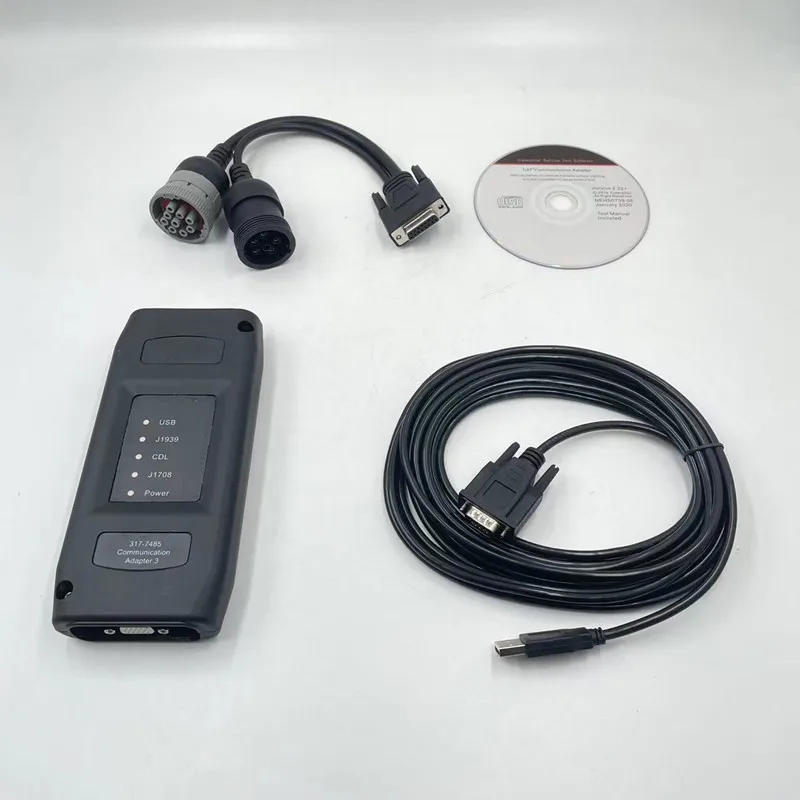 317-7485 275-5121 Коммуникационный адаптер 3 программного обеспечения для сервисных инструментов 2019C Электронный техник ET-диагностика для Caterpillar CAT
317-7485 275-5121 Коммуникационный адаптер 3 программного обеспечения для сервисных инструментов 2019C Электронный техник ET-диагностика для Caterpillar CAT