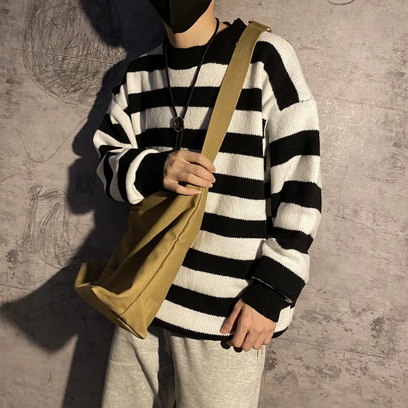 Классический полосатый вязаный свитер Freg ex Warm Sunny Boy College Sle, модный молодежный зимний длинный пуловер све, круглый пуловер Ne
Классический полосатый вязаный свитер Freg ex Warm Sunny Boy College Sle, модный молодежный зимний длинный пуловер све, круглый пуловер Ne