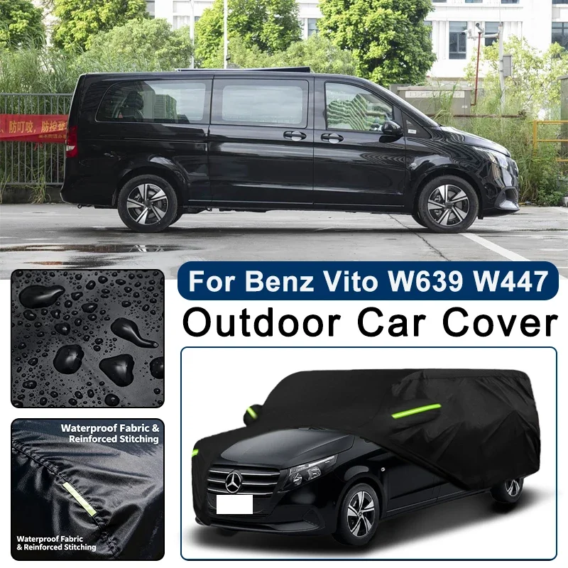 Outdoor Car Cover Waterproof Dustproof UV Sun Protection, Full Car Protector Exterior Accessory For Mercedes Benz Vito W639 W447
Outdoor Car Cover Waterproof Dustproof UV Sun Protection, Full Car Protector Exterior Accessory For Mercedes Benz Vito W639 W447