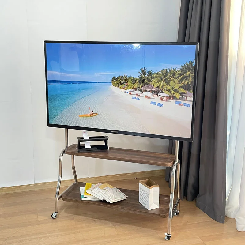 Household modern minimalist hanging bracket 43-70 inch TV floor stand, living room, bedroom, stainless steel art mobile
Household modern minimalist hanging bracket 43-70 inch TV floor stand, living room, bedroom, stainless steel art mobile