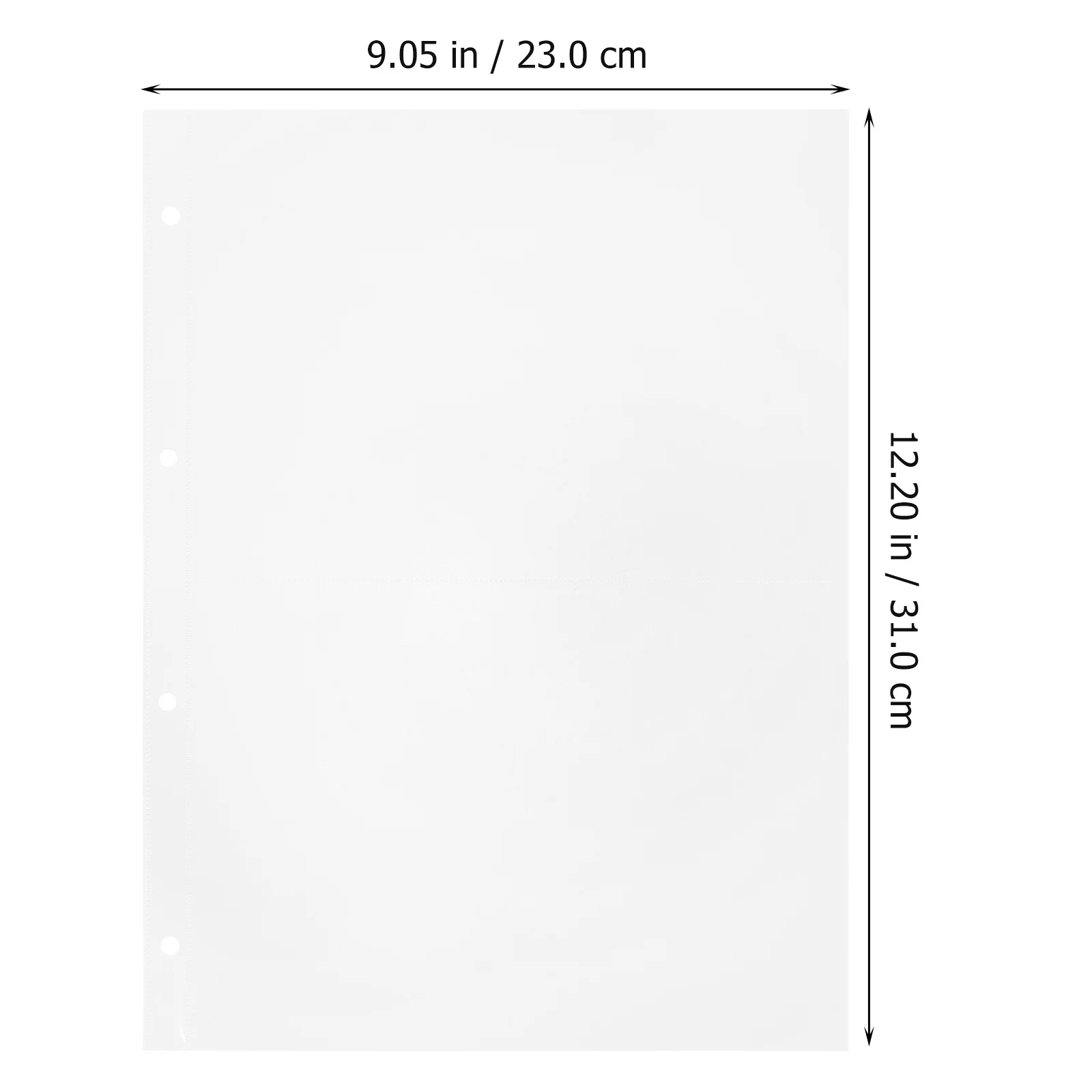 20Pcs Photo Album Pages Transparent Premium Plastic Replacement Sheets for Loose-Leaf Binders Protect Postcards Cards
20Pcs Photo Album Pages Transparent Premium Plastic Replacement Sheets for Loose-Leaf Binders Protect Postcards Cards