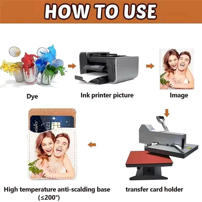 UNCL 12Pcs Phone Wallet DIY Leather Sublimation Transfer Phone Back Sticker Card Holder for ID Card Credit Card
UNCL 12Pcs Phone Wallet DIY Leather Sublimation Transfer Phone Back Sticker Card Holder for ID Card Credit Card