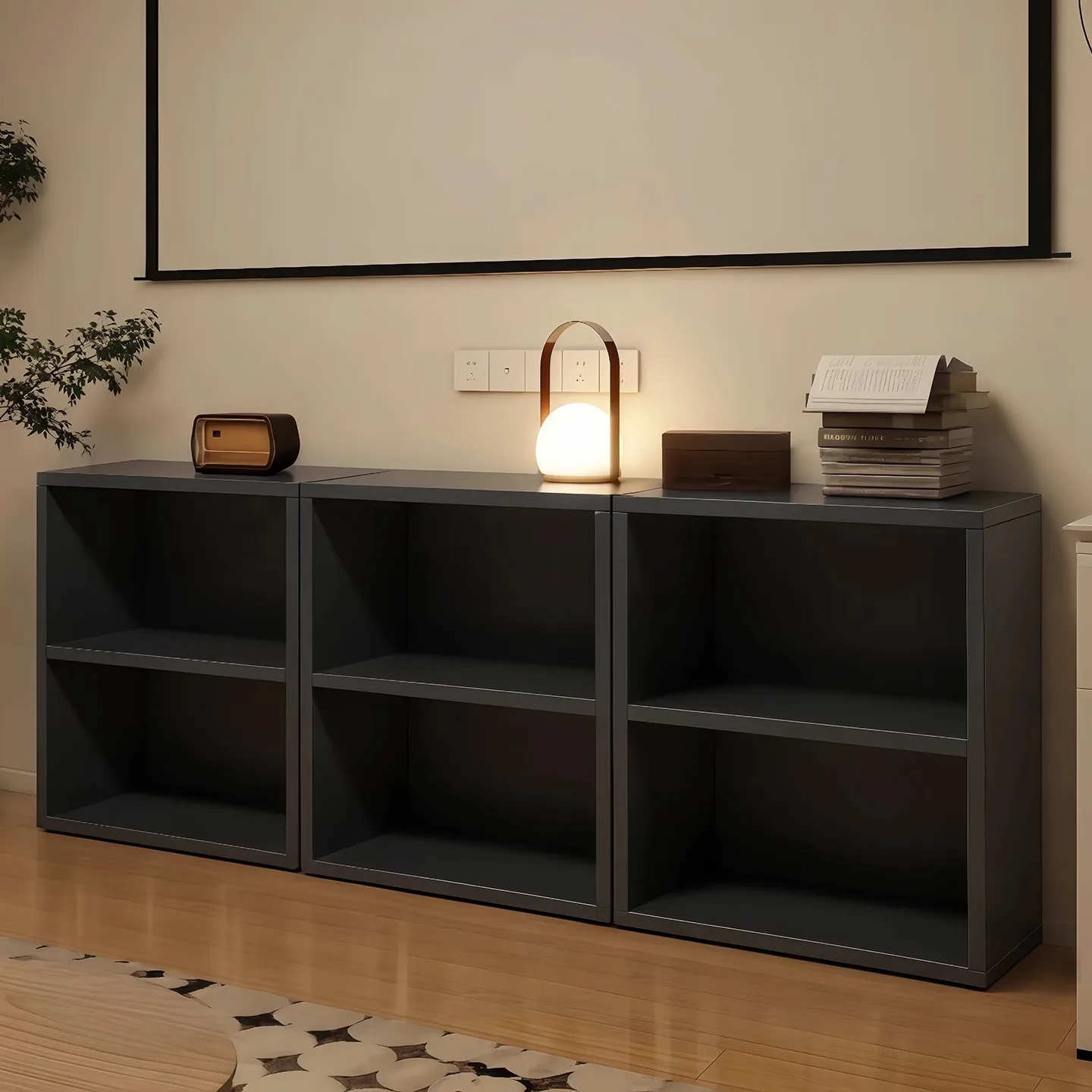 Locker Black Lattice Cabinet Combination Cabinet Storage Cabinet Floor-to-ceiling Bookshelf
Locker Black Lattice Cabinet Combination Cabinet Storage Cabinet Floor-to-ceiling Bookshelf