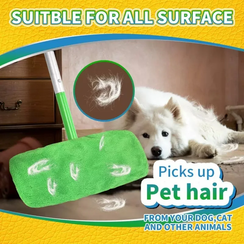 Reusable Ultra Fine Fiber Mop Replacement Pads Super Water Absorbent Lint Free Strong Adhesion Fit Standard Mops
Reusable Ultra Fine Fiber Mop Replacement Pads Super Water Absorbent Lint Free Strong Adhesion Fit Standard Mops