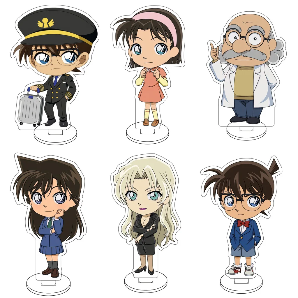 10CM Anime Kudō Shin'ichi Mōri Ran Mōri Kogorō Edokawa Konan Agasa Hiroshi Cos Acrylic Figure Stand Cute Gifts Ornaments
10CM Anime Kudō Shin'ichi Mōri Ran Mōri Kogorō Edokawa Konan Agasa Hiroshi Cos Acrylic Figure Stand Cute Gifts Ornaments