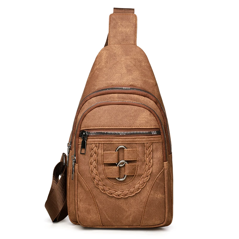 Новая модная женская нагрудная сумка большой емкости в стиле ретро, модная многофункциональная однотонная женская сумка из мягкой кожи из искусственной кожи, женская
Новая модная женская нагрудная сумка большой емкости в стиле ретро, модная многофункциональная однотонная женская сумка из мягкой кожи из искусственной кожи, женская