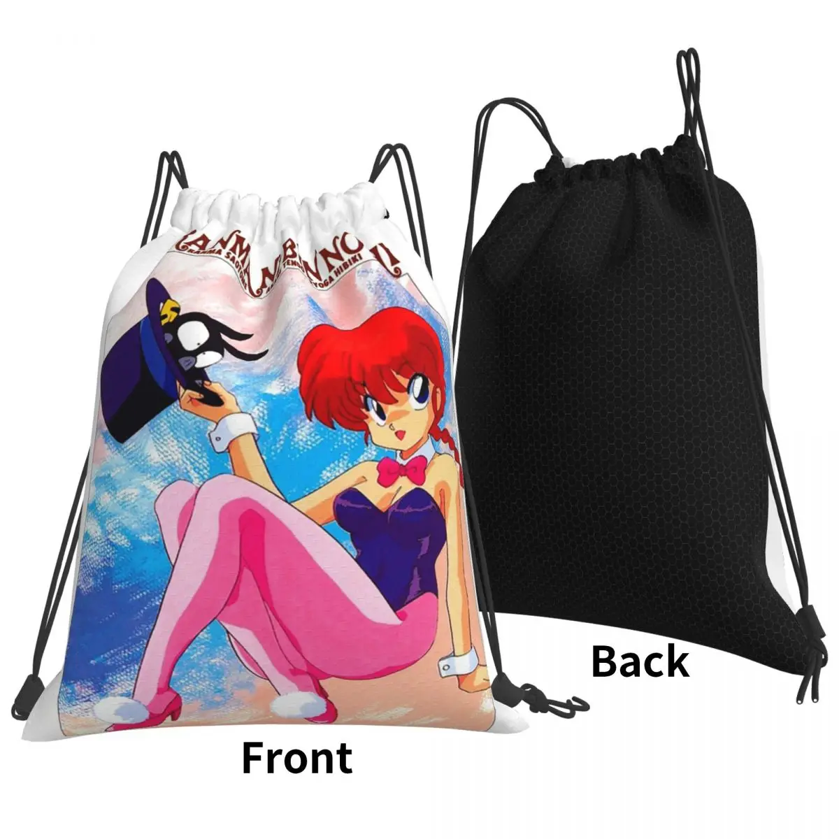 Ranma 1/2 Female And P Chan Classic Backpacks Portable Drawstring Bags Sports Bag Book Bags for Travel School
Ranma 1/2 Female And P Chan Classic Backpacks Portable Drawstring Bags Sports Bag Book Bags for Travel School