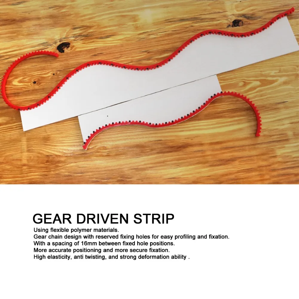 Gear Driven Woodworking Profiling Strip 39 Inch/78 Inch Excellent Rebound Flexible Curve Template Curve Shaping Template
Gear Driven Woodworking Profiling Strip 39 Inch/78 Inch Excellent Rebound Flexible Curve Template Curve Shaping Template